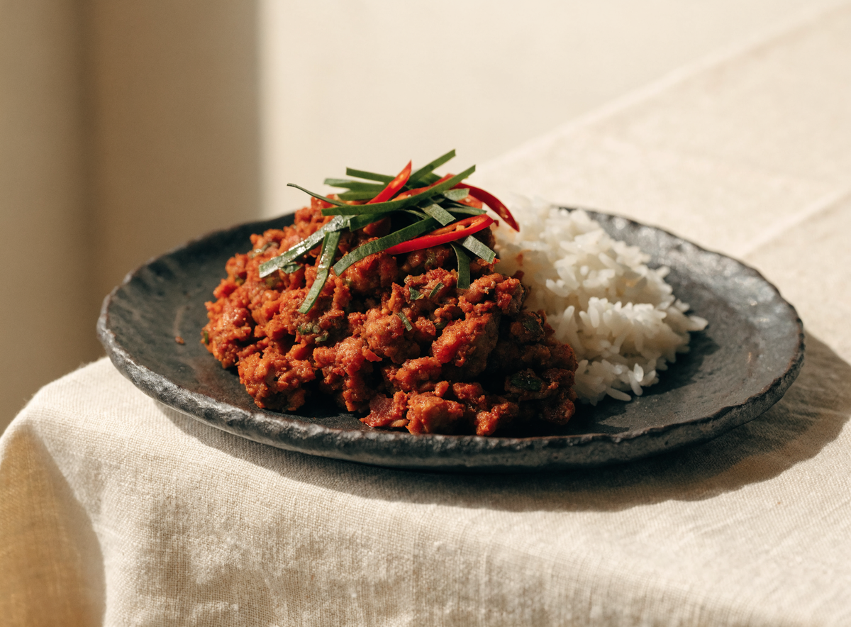 Khua Kling: Das trockene Curry aus Südthailand