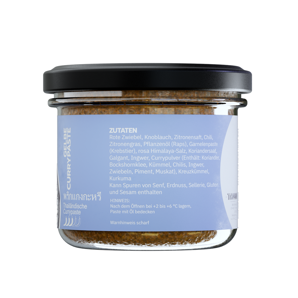Gelbe Currypaste – THAANI Produktbild 2