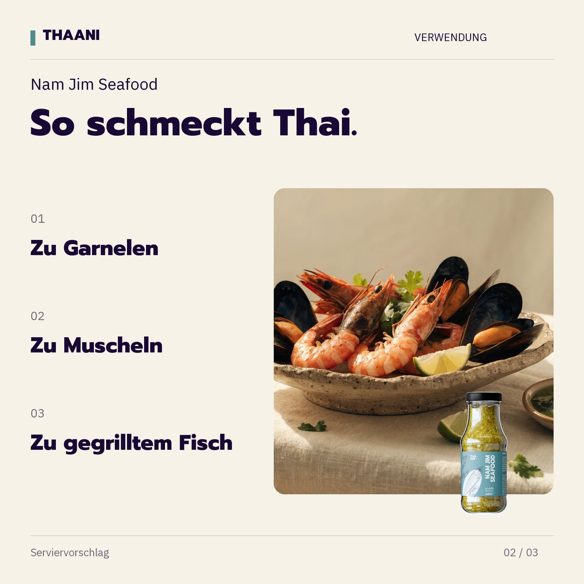 Nam Jim Seafood – Zu Garnelen, Zu Muscheln, Zu gegrilltem Fisch (thaani-infografik-nam-jim-seafood-anwendung-v3)