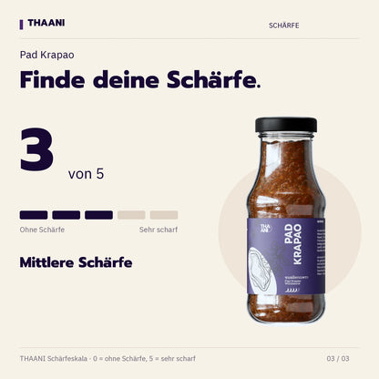Pad Krapao – Schärfegrad 3 von 5 (thaani-infografik-pad-krapao-schaerfe-v3)